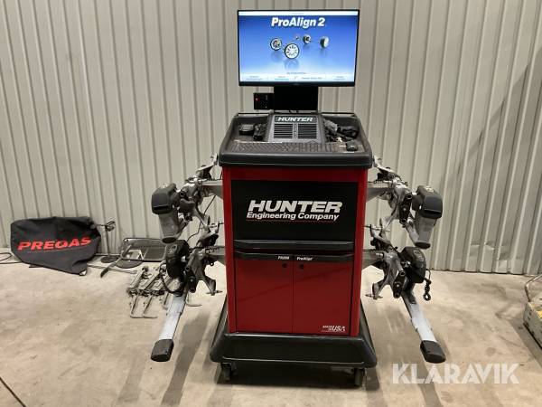 4-hjulsinställare Hunter P260