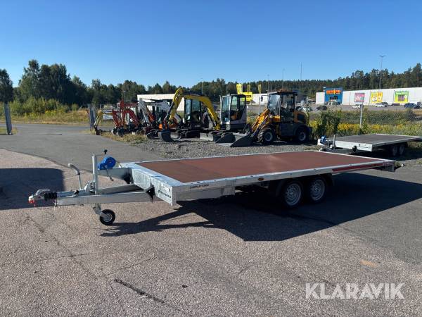 Plattformssläp/Maskinsläp Temared