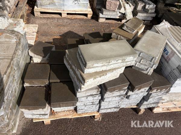 Plattor varierande modeller 1 st pall