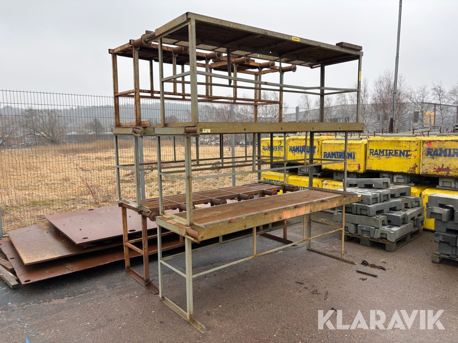 Armeringsbord med rullar 6 st Myrby