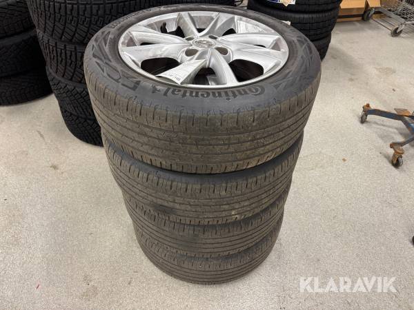 Kompletta hjul Opel Corsa 195/55R16 4st 4/108 Continental