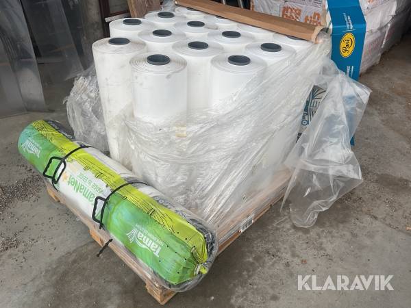 14st balplastrullar + nät Rani 750Wx0,025mm 1500m