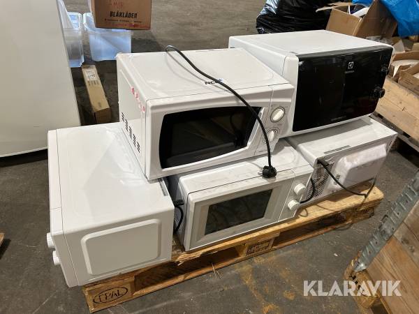 Microvågsugnar Electrolux 6 st