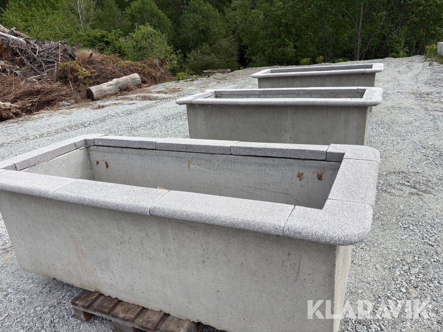 Betongkrukor 3st