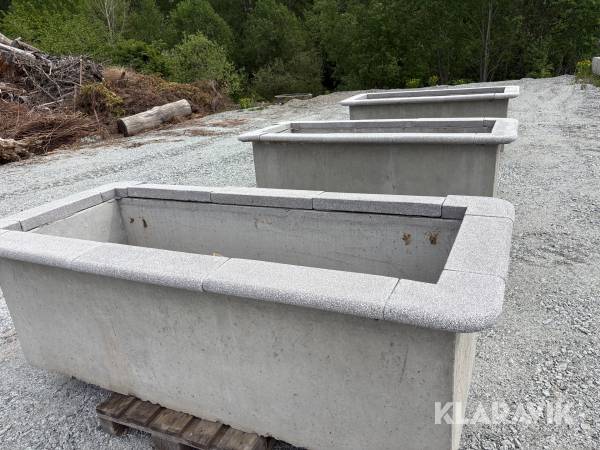 Betongkrukor 3st