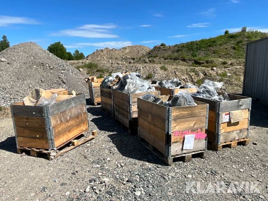 Svetsmuffar 9st pallar GF 