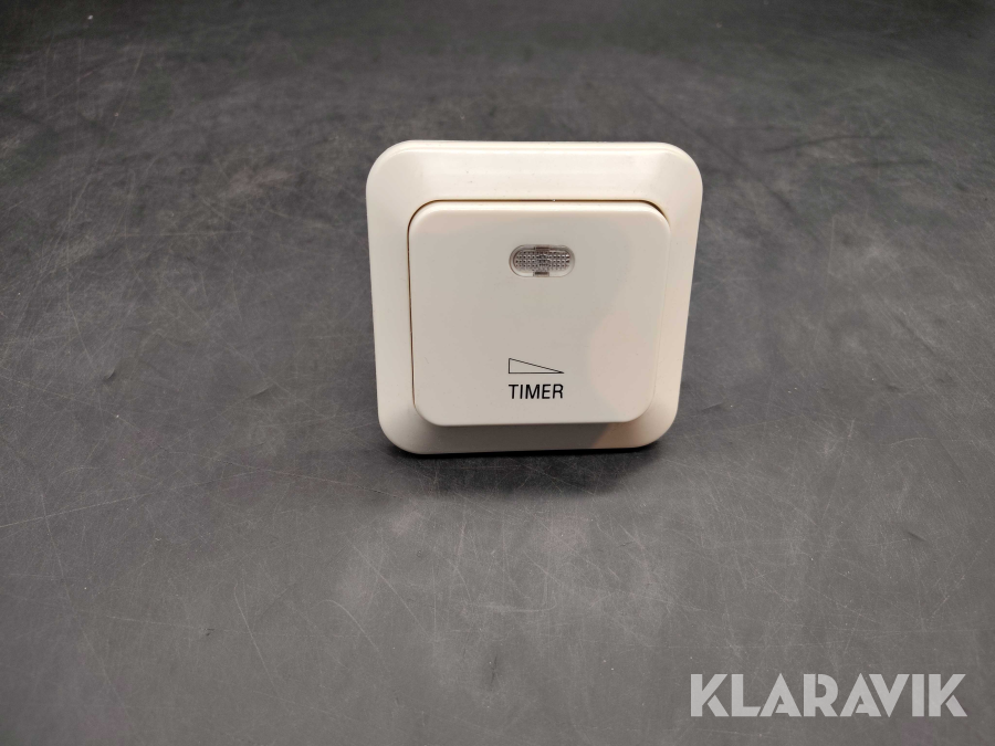 Timer Infälld elektronisk, 16 A, 5 min–16 h, 10 st