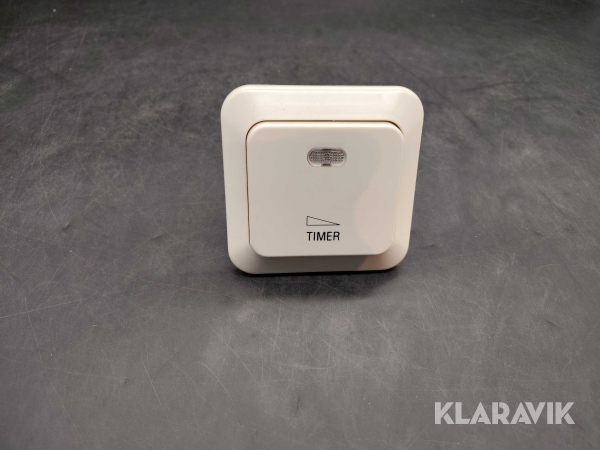 Timer Infälld elektronisk, 16 A, 5 min–16 h, 10 st