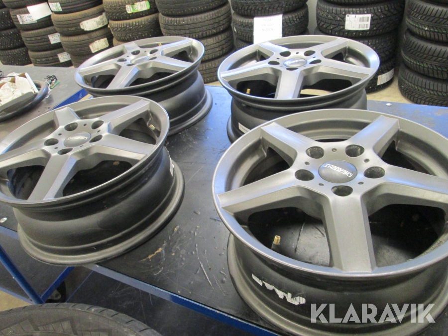 Dezent fälgar 15 tum