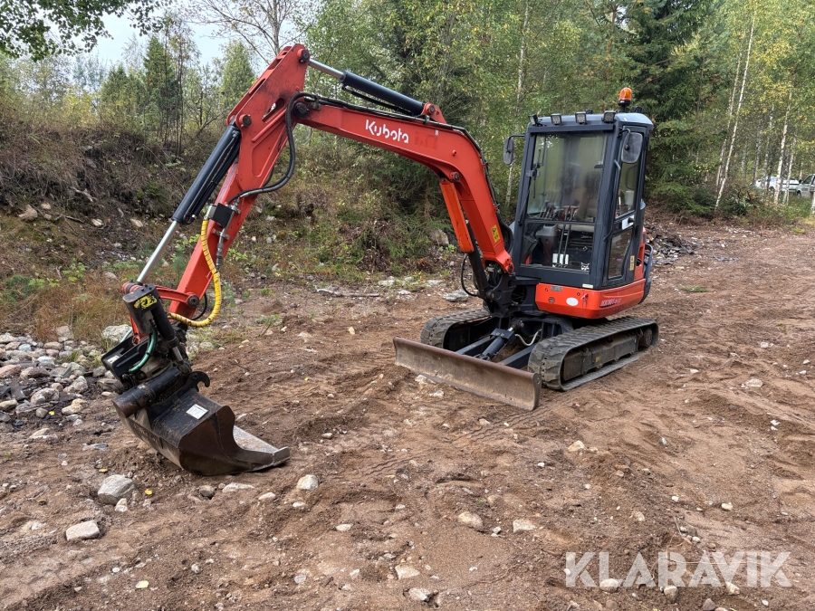 Grävmaskin Kubota KX101-3a3