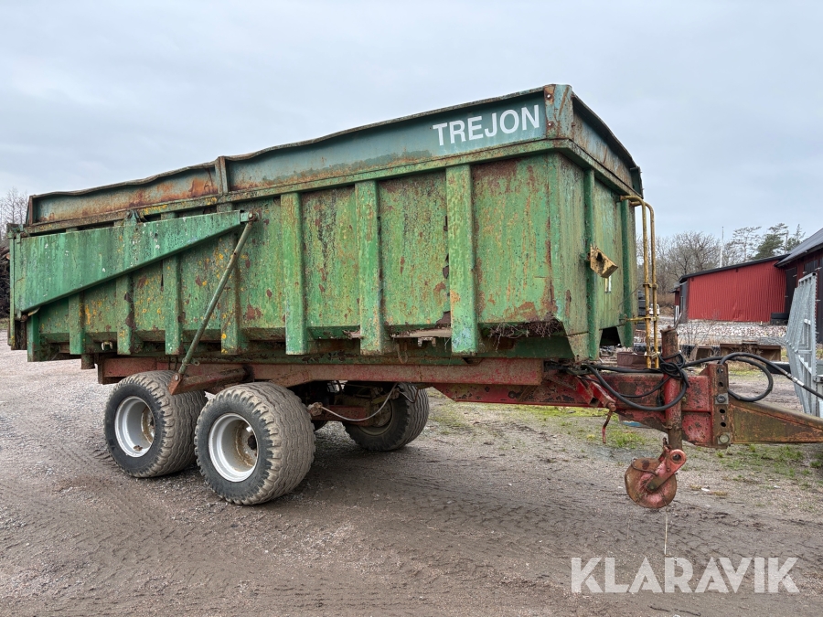 Tippkärra / dumpervagn Trejon