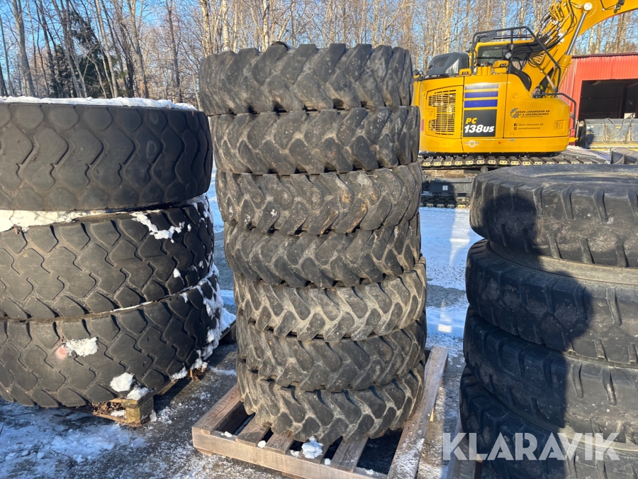 Entreprenaddäck 10.00-20 7 st