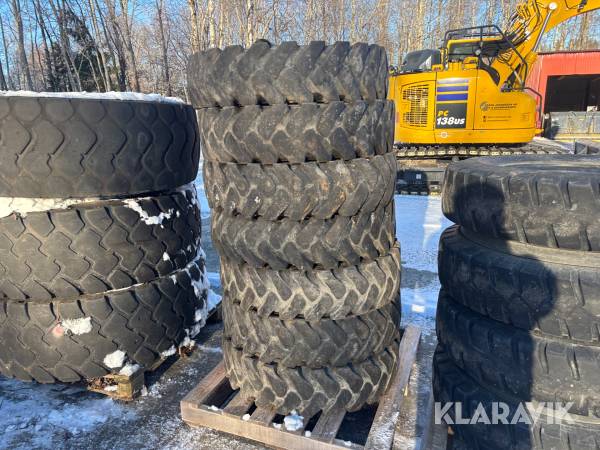 Entreprenaddäck 10.00-20 7 st