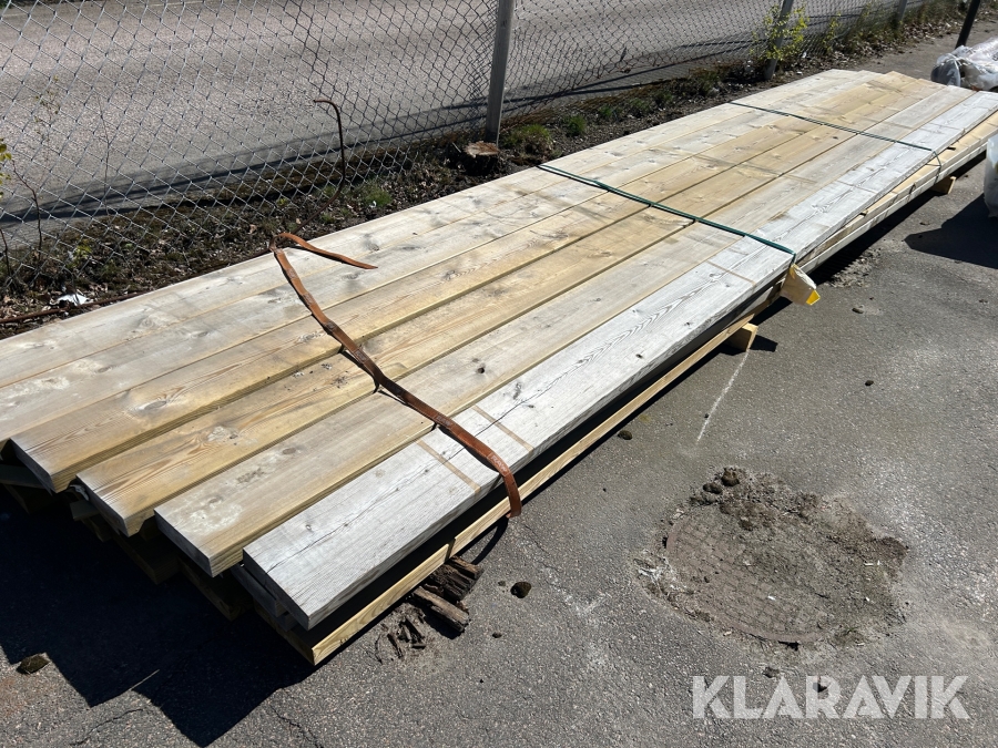 Tryckimpregnerat virke 24 st