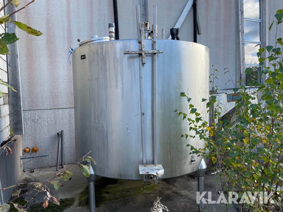 Rostfri Tank 5 kubik  