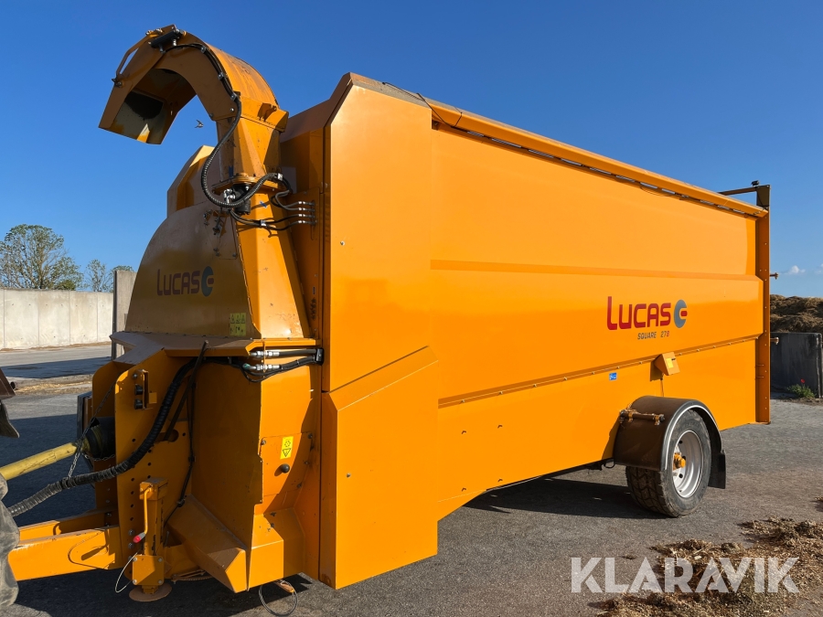 Halmströare/halmrivare Lucas Square 278