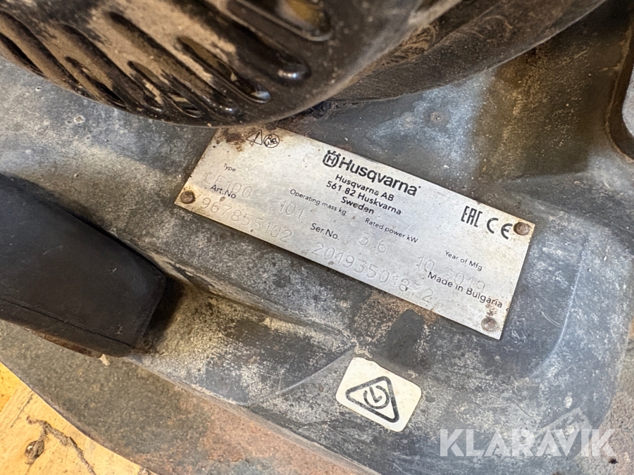 Markvibrator Husqvarna LF 100