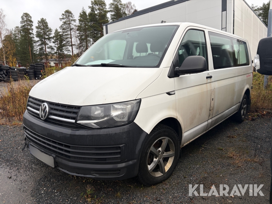 Minibuss Volkswagen Transporter T6 2.0 TDI BMT Skåp (102hk). 9-sitsig