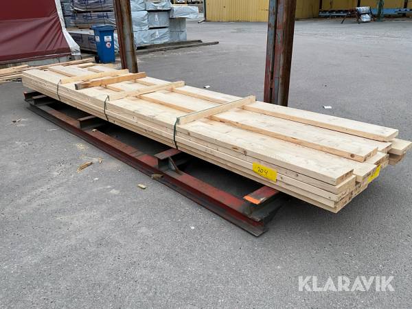 Virkespaket Hyvlat 45x220 117löpmeter