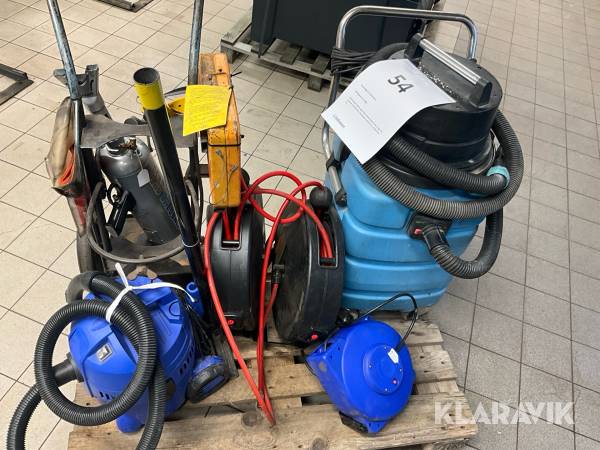 Diverse verkstads utrustning