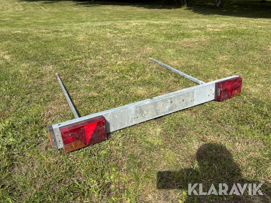 Belsyningsramp båttrailer