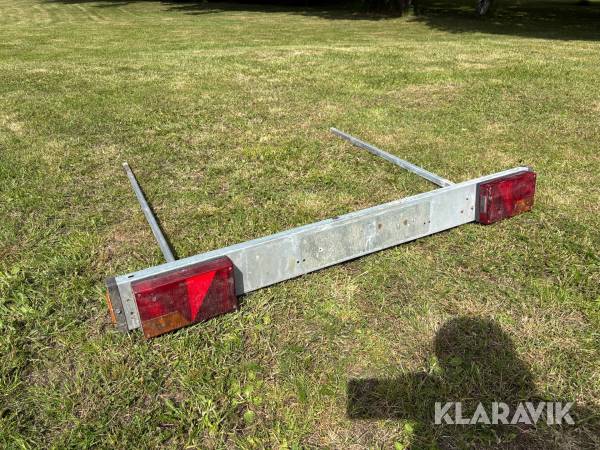 Belsyningsramp båttrailer
