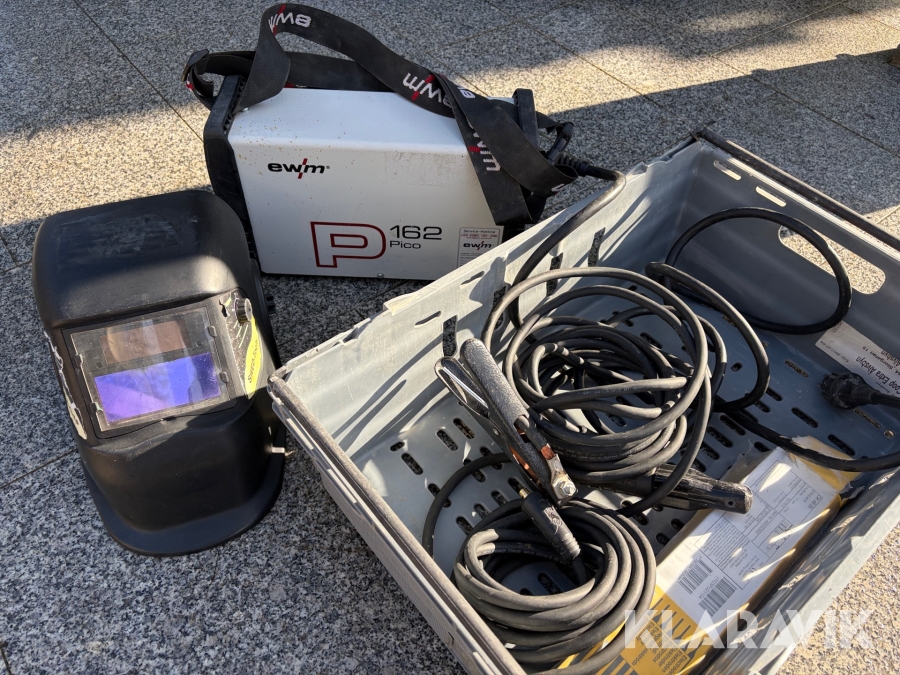 Pinnsvets EWM P162 med tillbehör