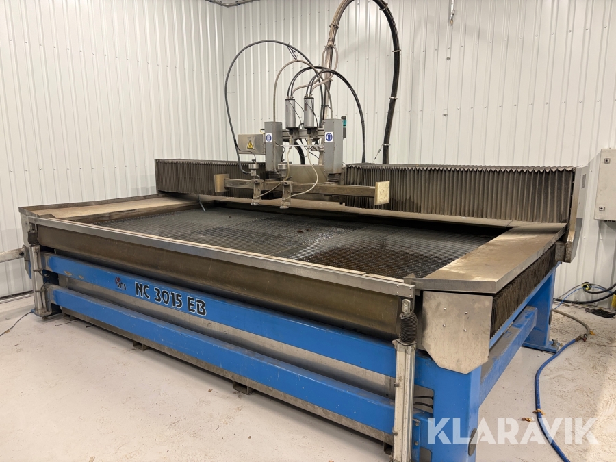 Vattenskärmaskin WaterJet WJS NC 3015 EB med Högtryckspump