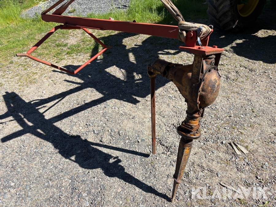Traktordriven Jordborr