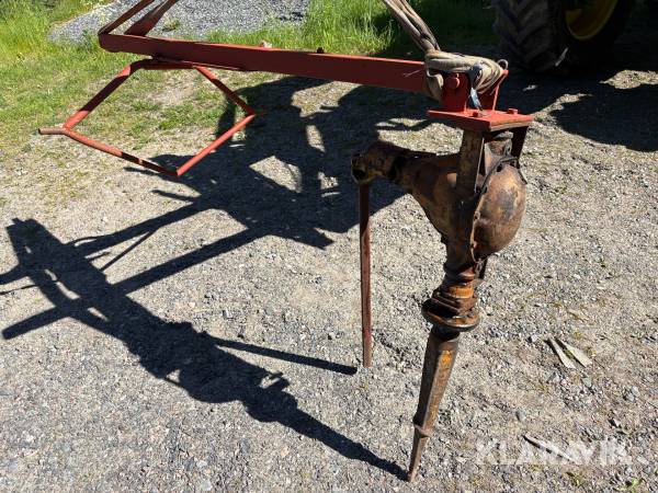 Traktordriven Jordborr