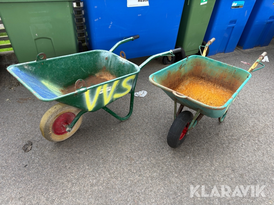 Skottkärror 2st