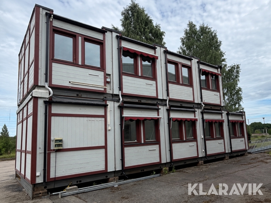 Bodetablering/kontorsbodar/moduler Cramo Instant C10 9st