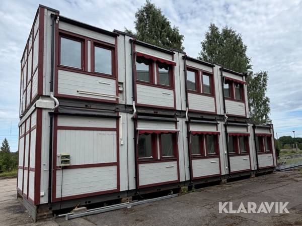Bodetablering/kontorsbodar/moduler Cramo Instant C10 9st