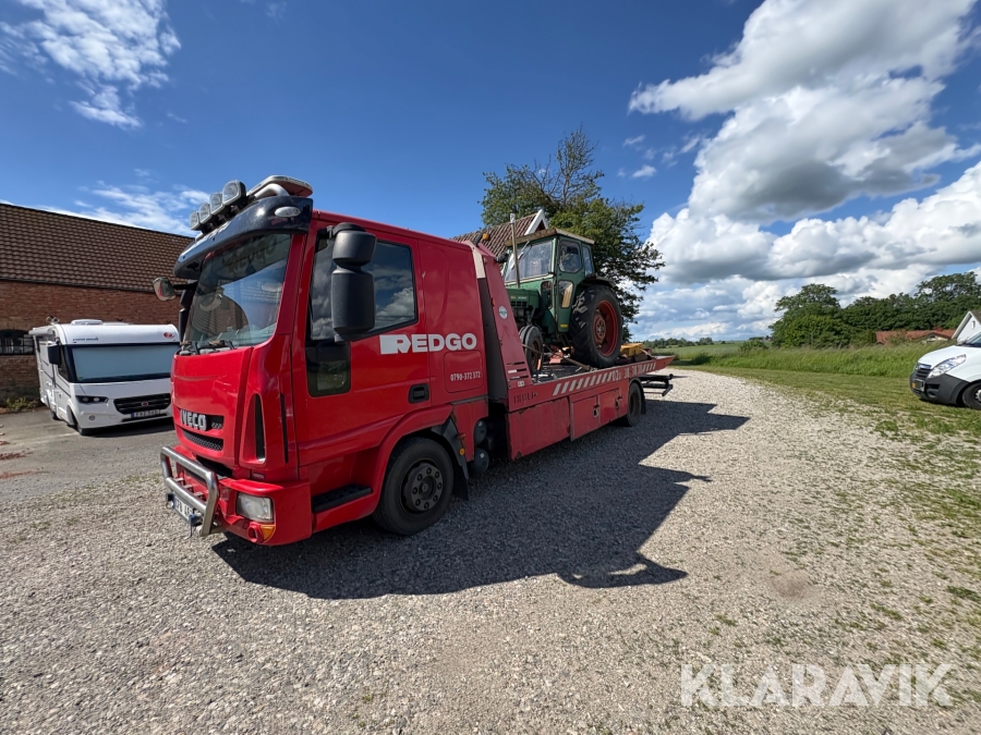 Bärgningsbil Iveco Euro-Cargo EEV 120EL22 Flakbärgare