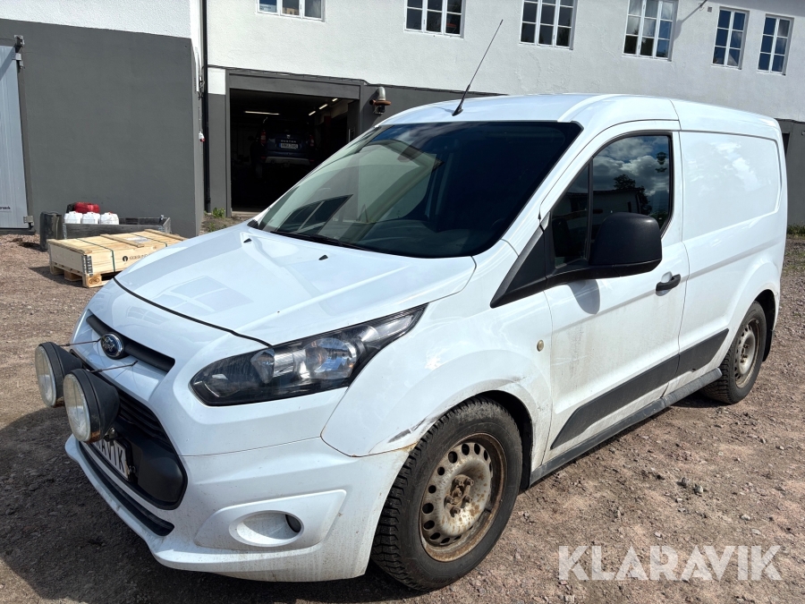 Skåpbil Ford Transit Connect + reservdelsbil av samma modell
