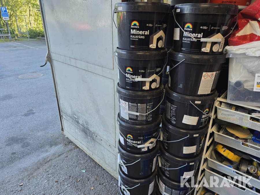 Kalkfärg Beckers Antikgul 30st
