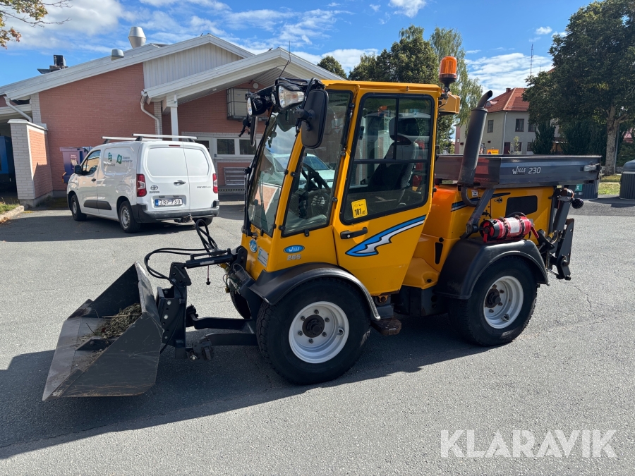 Redskapsbärare Wille 265 med redskap