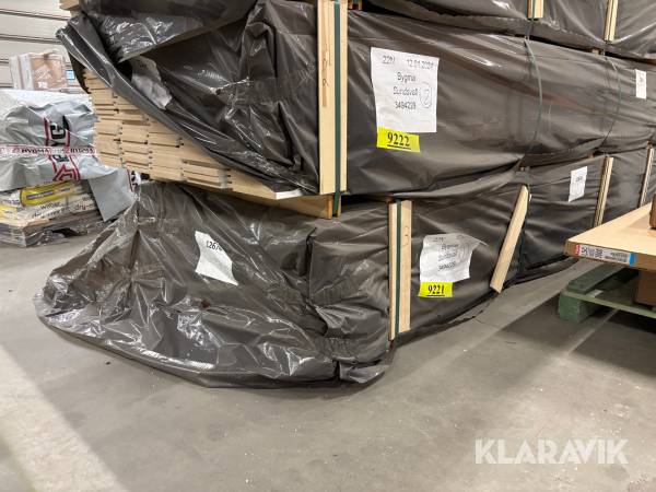 Fönstersmyg Combiwood med fals 18x195 MDF 1st paket