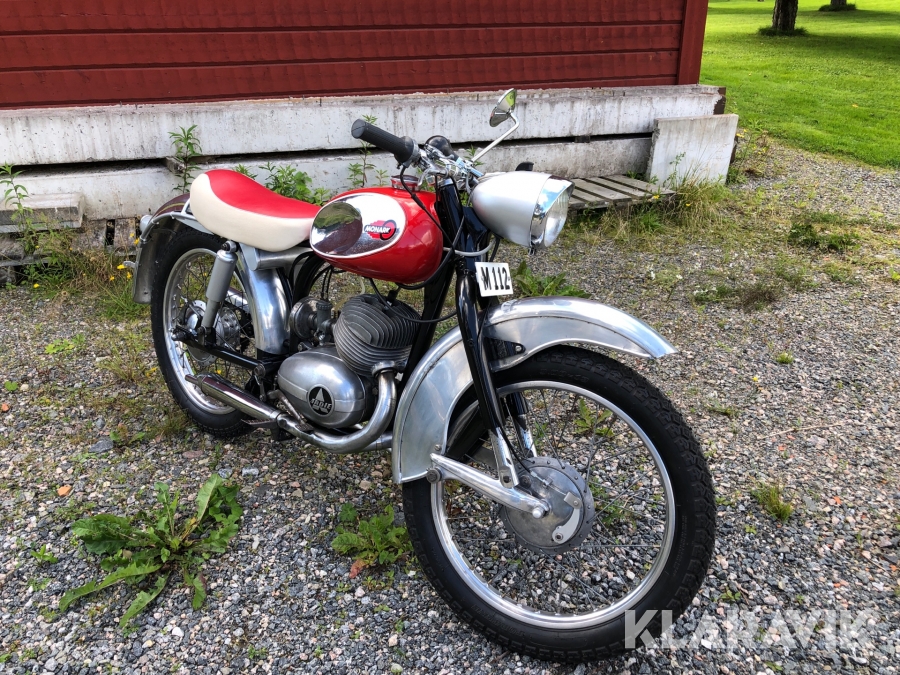 Veteranmotorcykel Monark Stinget