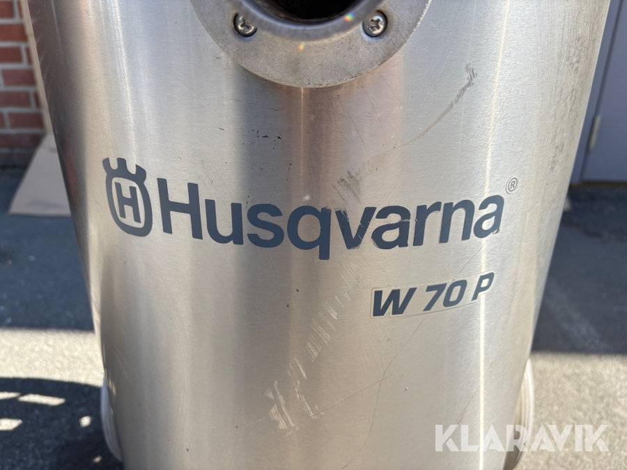 Våtsug Husqvarna W70P, Jönköping, Klaravik auktioner