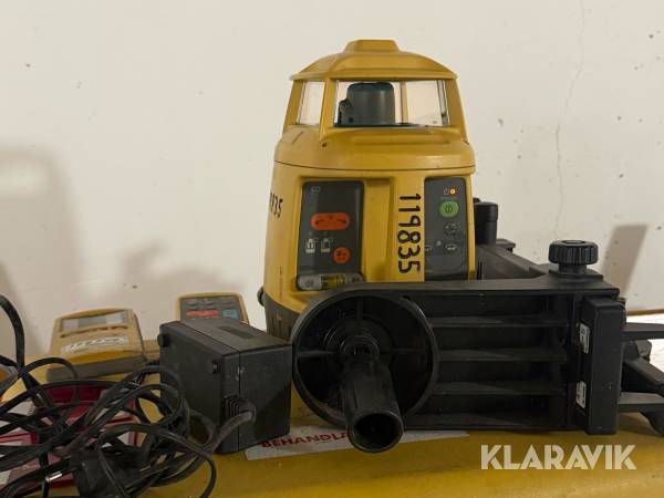 Plan/rörlaser Topcon RL-VH30 med lutning