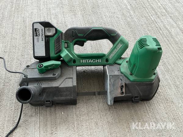 Batteribandsåg Hitachi CB18DBL