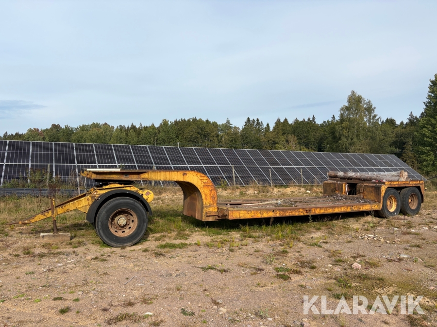 Maskintrailer Sven Malmborg Släp