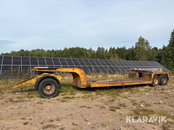Maskintrailer Sven Malmborg Släp