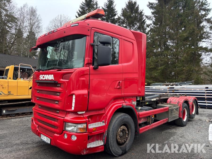 Lastväxlare Scania R480 6x2