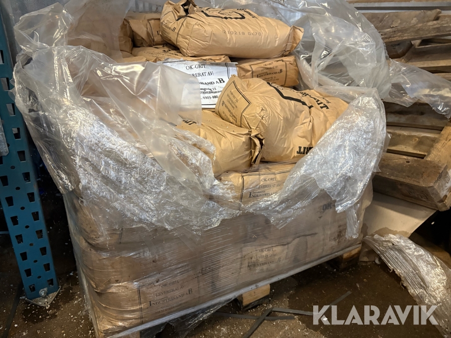 Blästersand OK-GRIT OK-70 0,2-1,6 mm