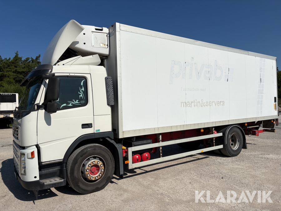 Kylbil Volvo FM9 med bakgavellyft