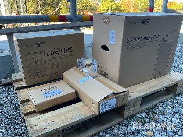 Batteripaket APC Easy UPS 3000VA/2400 W med tillbehör