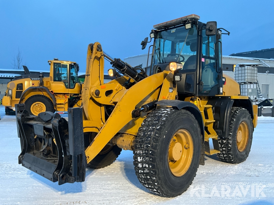 Hjullastare CAT 914K med skevfäste