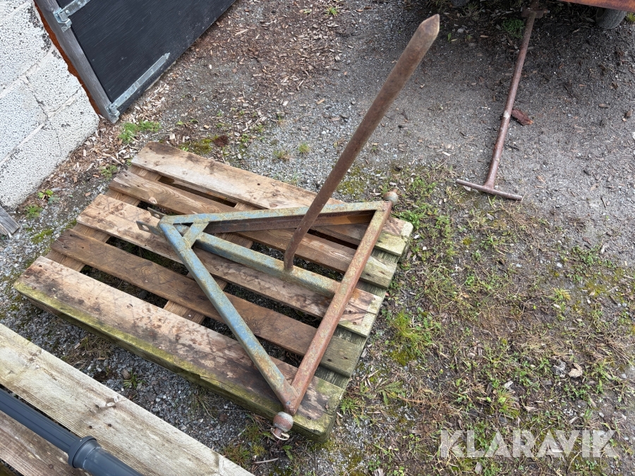Balspjut med Trepunktsfäste